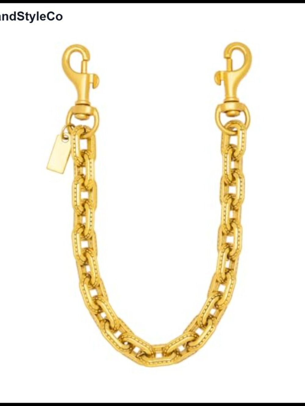 Gold Purse Extender Chain Bag Charm Wallet Chain Keychain Accessory
